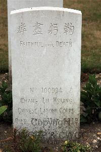 St. Sever Cemetery Extension Rouen - Chang Lu Hsiang, 